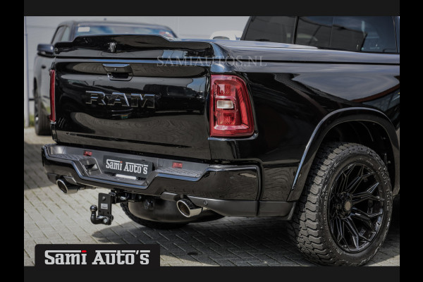 Dodge Ram LARAMIE NIGHT PREMIUM 2025 | BOM VOL + 14.4 INCH SCHERM BOM VOL | LUCHTVERING | HUD | HURRICAN 420PK 636 Nm TWIN TURBO | PRIJS M DUBBELE CABINE | PICK UP | 5 PERSOONS | DC | GRIJSKENTEKEN | VOORRAAD NR 2233 - 7672