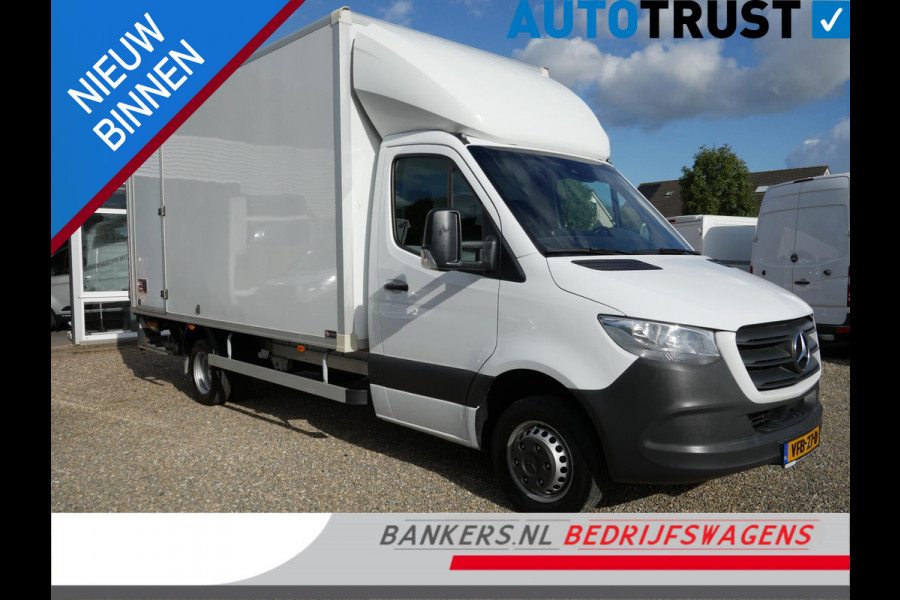 Mercedes-Benz Sprinter 514 2.2 CDI 160PK, L3, Automaat, Dubbel lucht, ECF Meubelbak met laadklep en zijdeur