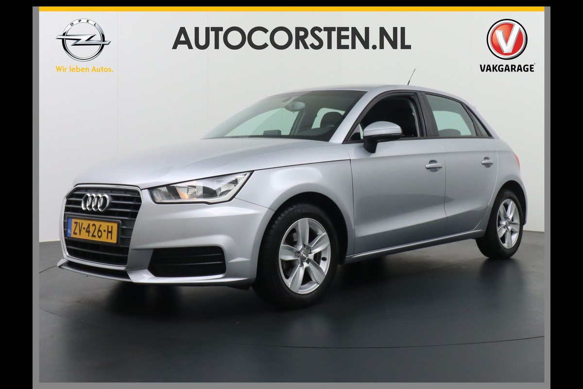 Audi A1 Sportback 1.4TDI 90PK 5D Ecc Navi MMI Bluetooth Regen-Licht Sensor PDC LMV Leder Stw Multif. Isofix Design Pro Line Plus 1e Eigenaar, Euro 6, Krachtige (230NM) en zuinige diesel motor