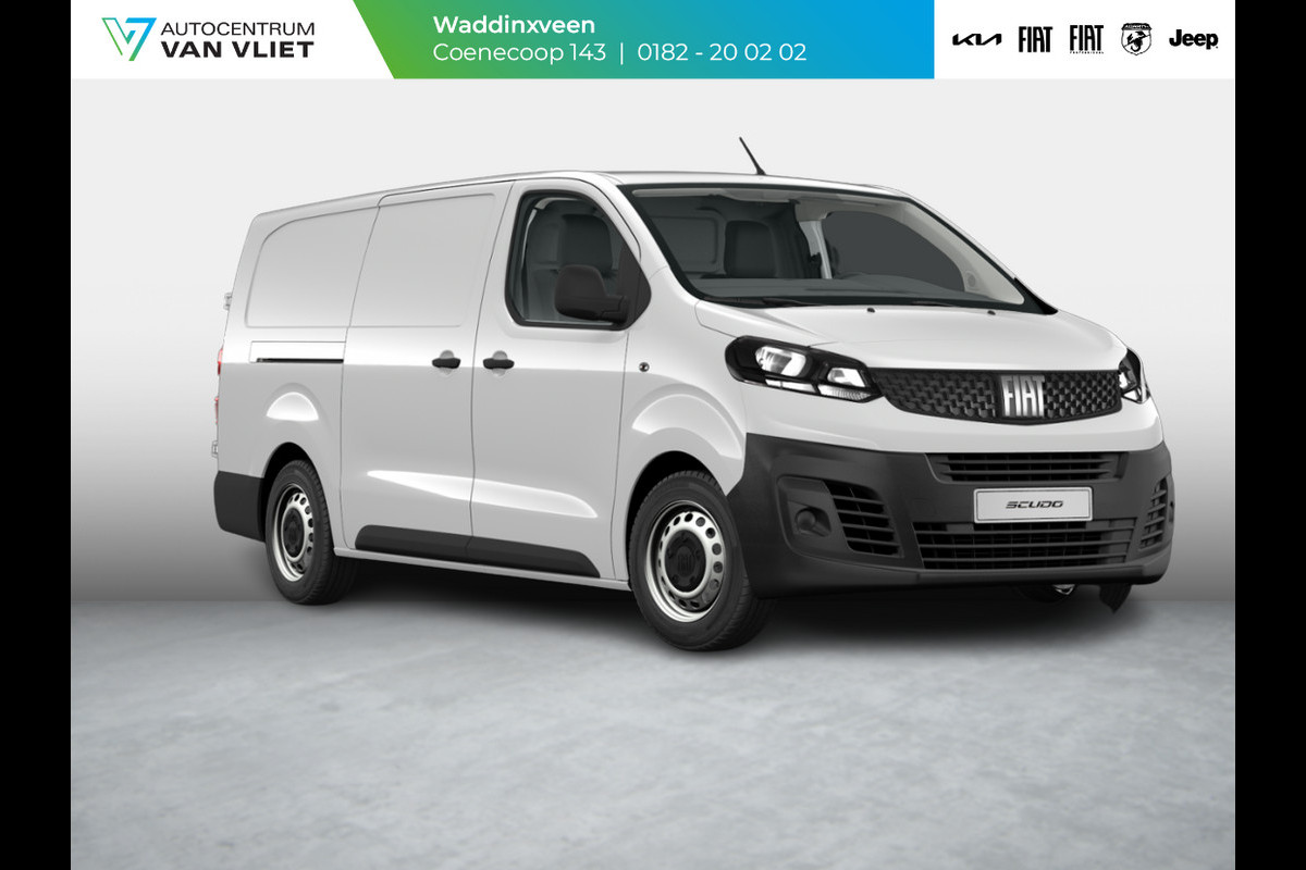 Fiat Scudo 2.0 MultiJet L3H1 | Uit voorraad leverbaar | Navi | LED | Camera | Apple Carplay | 3-Zits | Trekhaak afn.