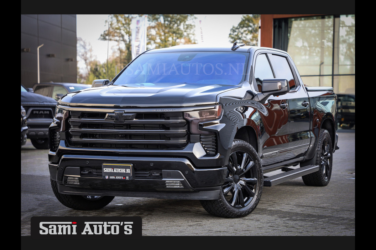 Chevrolet Silverado BLACK OPS | Z.G.A.N | 426PK V8 | ALL-IN PRIJS | HUD | 360 CAM | HIGH COUNTRY | 5 PERSOONS GRIJS KENTEKEN | GARANTIE TOT EMN MET 10-01-2027 |