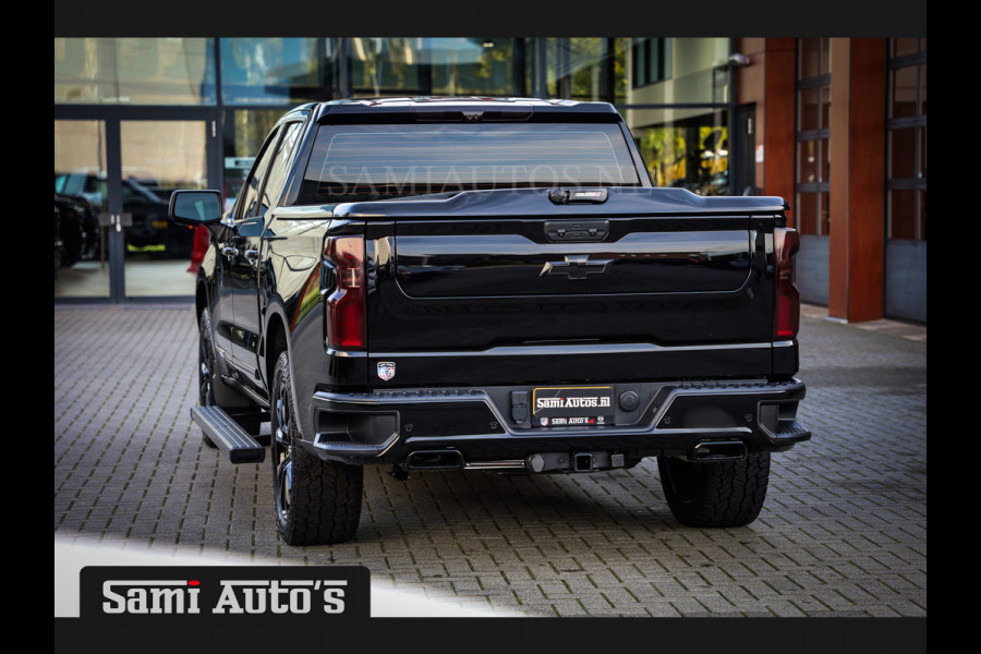 Chevrolet Silverado BLACK OPS | Z.G.A.N | 426PK V8 | ALL-IN PRIJS | HUD | 360 CAM | HIGH COUNTRY | 5 PERSOONS GRIJS KENTEKEN | GARANTIE TOT EMN MET 10-01-2027 |