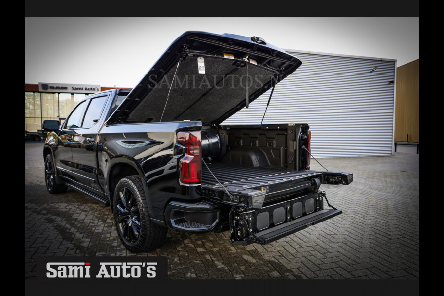 Chevrolet Silverado BLACK OPS | Z.G.A.N | 426PK V8 | ALL-IN PRIJS | HUD | 360 CAM | HIGH COUNTRY | 5 PERSOONS GRIJS KENTEKEN | GARANTIE TOT EMN MET 10-01-2027 |