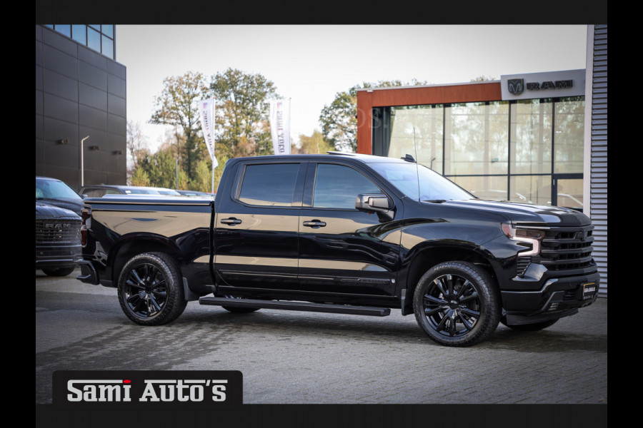 Chevrolet Silverado BLACK OPS | Z.G.A.N | 426PK V8 | ALL-IN PRIJS | HUD | 360 CAM | HIGH COUNTRY | 5 PERSOONS GRIJS KENTEKEN | GARANTIE TOT EMN MET 10-01-2027 |