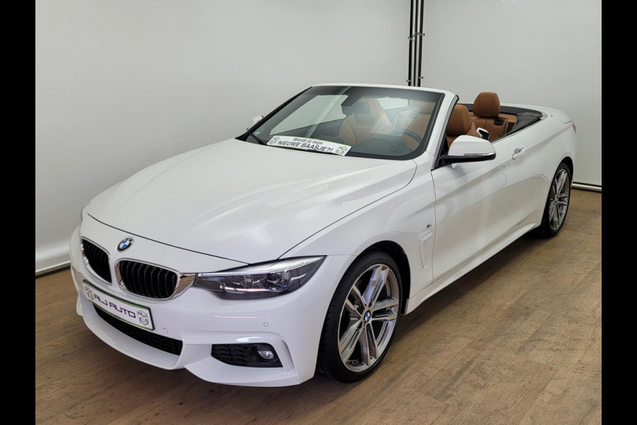 BMW 4 Serie Cabrio Occasion 430i High Executive | Tweedehands BMW cabrio 430 hardtop met M pakket | Full options | Unieke auto