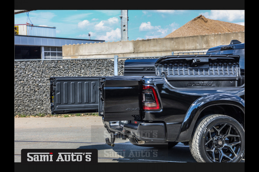 Dodge Ram 1500 LIMITED BLACK | LPG | XB9 | COVER | MWK | VIRTUAL | HUD ADG | SER LUCHTVERING | MEEST VOLLE UITVOERING | 5.7 V8 HEMI 402PK | CREW CAB | DUBBELE CABINE | DC | 5 PERSOONS | GRIJSKENTEKEN BEDRIJFS AUTO | VOORRAAD NUMMER 2154 - 6464 | TOP DEAL !! MEEST GEVRAAGDE UITVOERING !