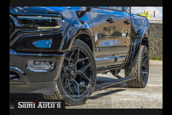 Dodge Ram 1500 LIMITED BLACK | LPG | XB9 | COVER | MWK | VIRTUAL | HUD ADG | SER LUCHTVERING | MEEST VOLLE UITVOERING | 5.7 V8 HEMI 402PK | CREW CAB | DUBBELE CABINE | DC | 5 PERSOONS | GRIJSKENTEKEN BEDRIJFS AUTO | VOORRAAD NUMMER 2154 - 6464 | TOP DEAL !! MEEST GEVRAAGDE UITVOERING !