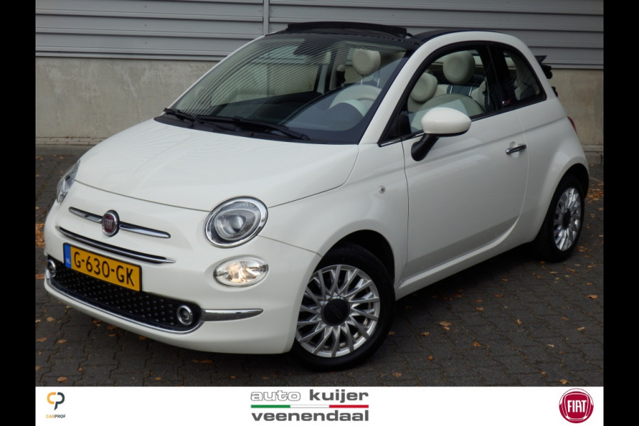 Fiat 500C 85pk | Cabriolet | Dealer onderhouden | Apple Carplay |