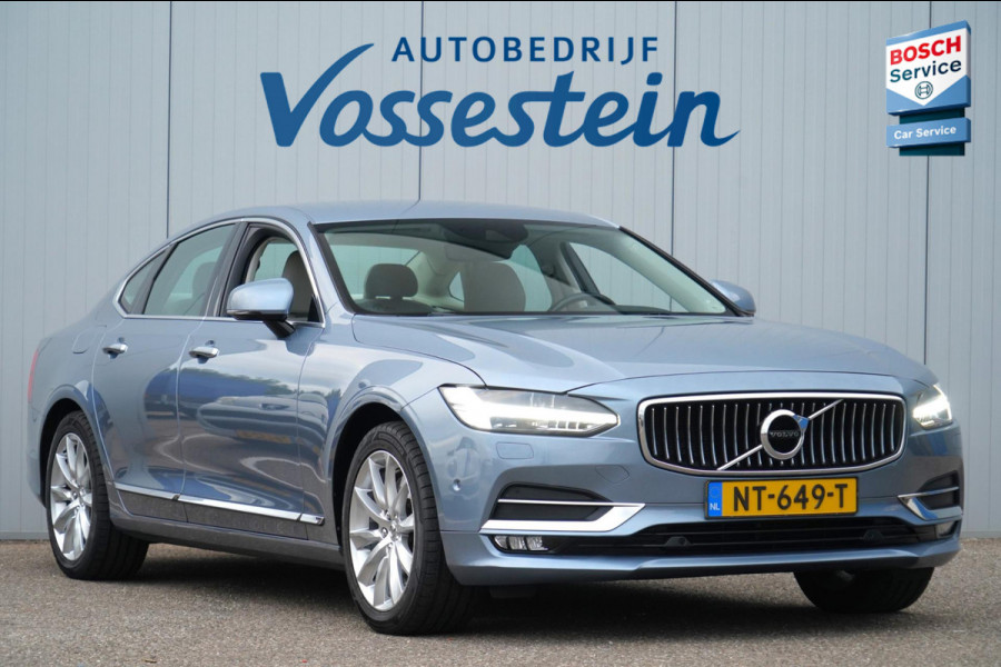 Volvo S90 2.0 T5 Inscription / 87dkm NAP / Leder / Massage / Memory Seat / Stoelverw. & Koeling / Side Assist