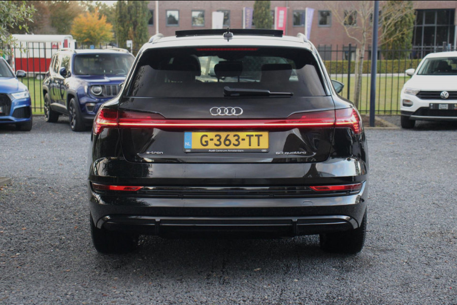 Audi e-tron 50 Quattro Launch Black Edition S-Line Adaptive Pano Luchtvering 20''