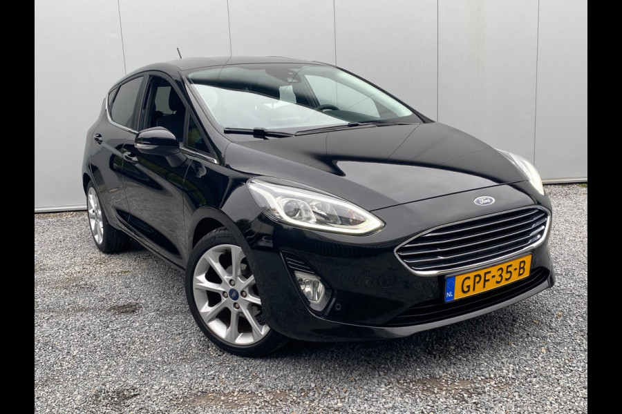 Ford Fiesta 1.0 EcoBoost Titanium X | Nieuw-Model |101 PK|B&O|Carplay|Navi|Camera|Cruise|Stoel-Stuurverw|Xenon|PDC|D.A.B|Clima|Sfe