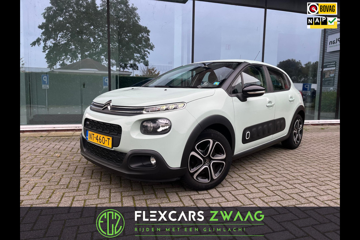 Citroën C3 1.2 PureTech 5D Feel - Airco - Trekhaak - Navi - Parkeerhulp - Org.NL