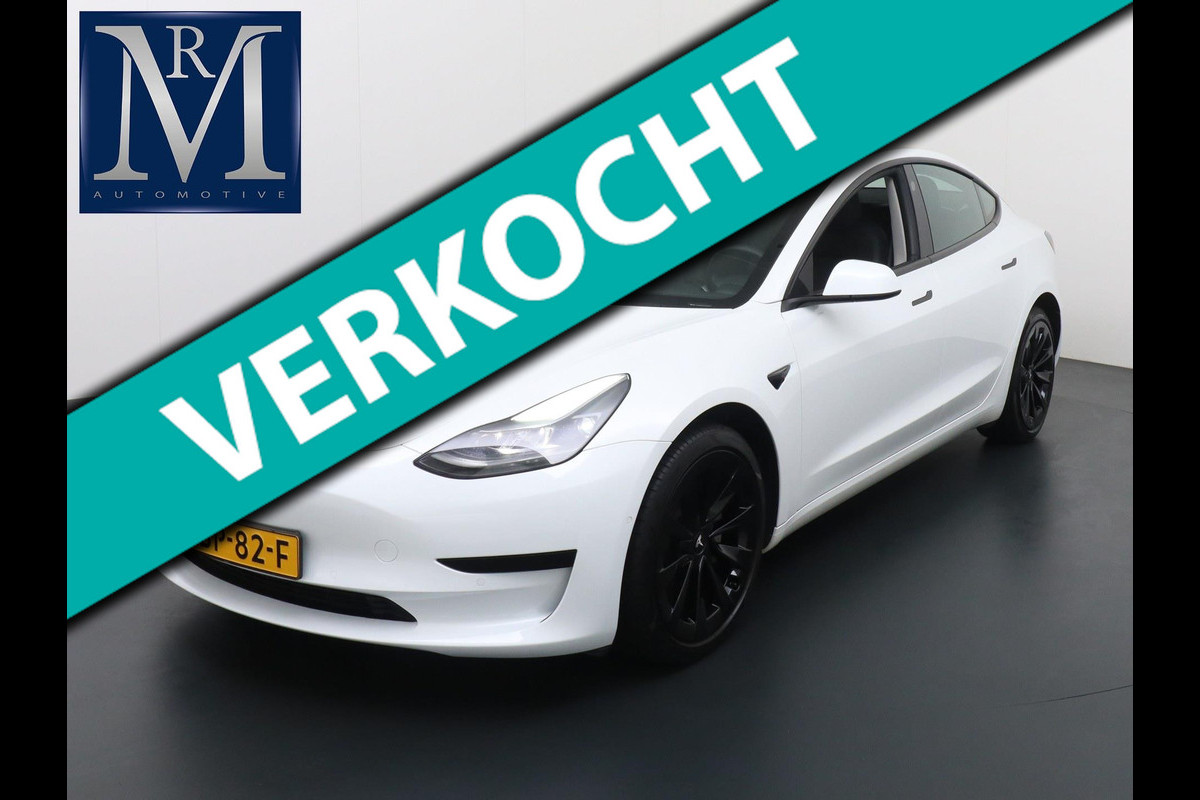 Tesla Model 3 Standard RWD Plus 60 kWh| * 26.363 EX BTW * | PANO | LEDER| AUTOPILOT| ACHTERBANK VERWARMD