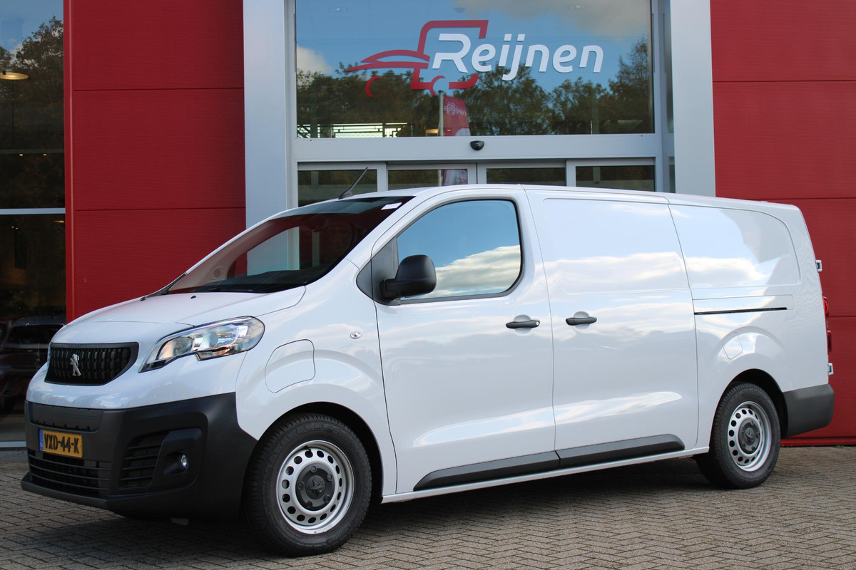 Peugeot e-Expert LONG (L3) 136PK 75 kWh 3-FASE | SCHUIFDEUREN LINKS EN RECHTS | NAVIGATIE 10" TOUCHSCREEN | ACHTERUITRIJ CAMERA | APPLE CARPLAY/ANDROID AUTO | PARKEERSENSOREN | CRUISE CONTROL | DAB+ RADIO | 3-ZITS | LAADRUIMTE PAKKET | PACK MODUWORK |