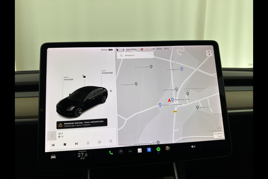 Tesla Model 3 Standard RWD Plus 60 kWh [ 3-Fase ] (INCL-BTW) Aut. *PANO | AUTO-PILOT | NAPPA-LEATHER | KEYLESS | FULL-LED | MEMORY-PACK | SURROUND-VIEW | DAB | APP-CONNECT | DIGI-COCKPIT | LANE-ASSIST | COMFORT-SEATS | 18"ALU*