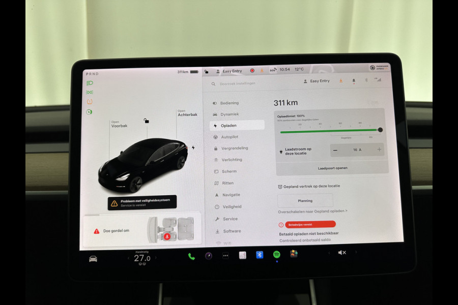 Tesla Model 3 Standard RWD Plus 60 kWh [ 3-Fase ] (INCL-BTW) Aut. *PANO | AUTO-PILOT | NAPPA-LEATHER | KEYLESS | FULL-LED | MEMORY-PACK | SURROUND-VIEW | DAB | APP-CONNECT | DIGI-COCKPIT | LANE-ASSIST | COMFORT-SEATS | 18"ALU*