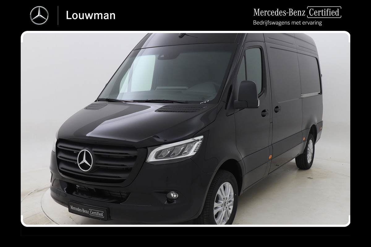 Mercedes-Benz Sprinter 319 1.9 CDI L2H2 RWD 24 Maanden Certified Garantie 3500KG Trekgewicht LED Navigatie 2x Schuifdeur Apple Carplay/Android Auto Ach