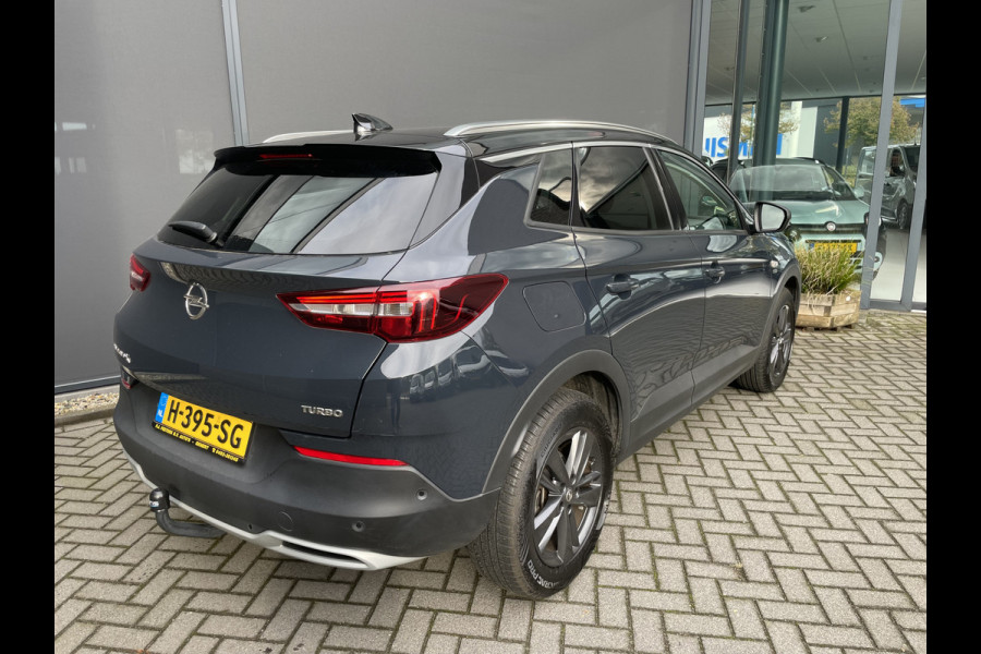 Opel Grandland X 1.2 Turbo 120 Jaar Edition Automaat Climate control - Cruise control - Parks.V+A - Navi - A-Carplay+Android-A - Radio/BLUETH - A-Uitrijcam. - MFL-VW Stuurwiel -ML - LMV - Trekhaak - CD+AB - Ramen E-V+A - V-Stoelen VW - B-Stoel IHV - RS - Rijstr.S - HSA - LED - Start/stop - Grote laadruimte