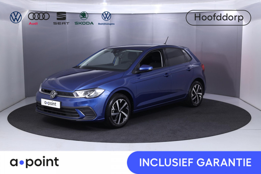 Volkswagen Polo 1.0 TSI Life 95 pk | Private lease vanaf € 459,- pm | Verlengde garantie | Navigatie | Parkeersensoren | Achteruitrijcamera | Adaptieve cruise control | Stoelverwarming |