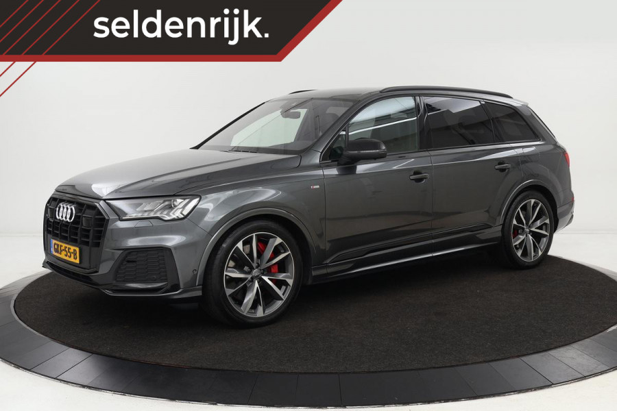 Audi Q7 60 TFSIe quattro S-line | Adaptive cruise | 360 camera | Trekhaak | Carplay | Matrix LED | Luchtvering | Half leder