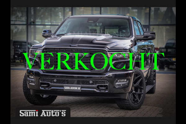 Dodge Ram LARAMIE NIGHT PREMIUM 2025 | BOM VOL + 14.4 INCH SCHERM BOM VOL | LUCHTVERING | HUD | HURRICAN 420PK 636 Nm TWIN TURBO | PRIJS M DUBBELE CABINE | PICK UP | 5 PERSOONS | DC | GRIJSKENTEKEN | VOORRAAD NR 2213 - 4964