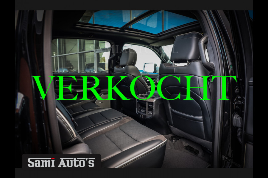 Dodge Ram LARAMIE NIGHT PREMIUM 2025 | BOM VOL + 14.4 INCH SCHERM BOM VOL | LUCHTVERING | HUD | HURRICAN 420PK 636 Nm TWIN TURBO | PRIJS M DUBBELE CABINE | PICK UP | 5 PERSOONS | DC | GRIJSKENTEKEN | VOORRAAD NR 2213 - 4964