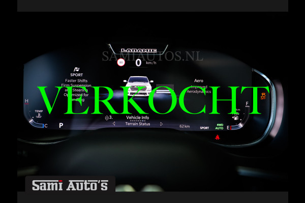 Dodge Ram LARAMIE NIGHT PREMIUM 2025 | BOM VOL + 14.4 INCH SCHERM BOM VOL | LUCHTVERING | HUD | HURRICAN 420PK 636 Nm TWIN TURBO | PRIJS M DUBBELE CABINE | PICK UP | 5 PERSOONS | DC | GRIJSKENTEKEN | VOORRAAD NR 2213 - 4964