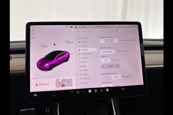 Tesla Model 3 Standard RWD Plus 60 kWh [ 3-Fase ] (INCL-BTW) Aut. *PANO | AUTO-PILOT | NAPPA-LEATHER | KEYLESS | FULL-LED | MEMORY-PACK | SURROUND-VIEW | DAB | APP-CONNECT | DIGI-COCKPIT | LANE-ASSIST | COMFORT-SEATS | 18"ALU*