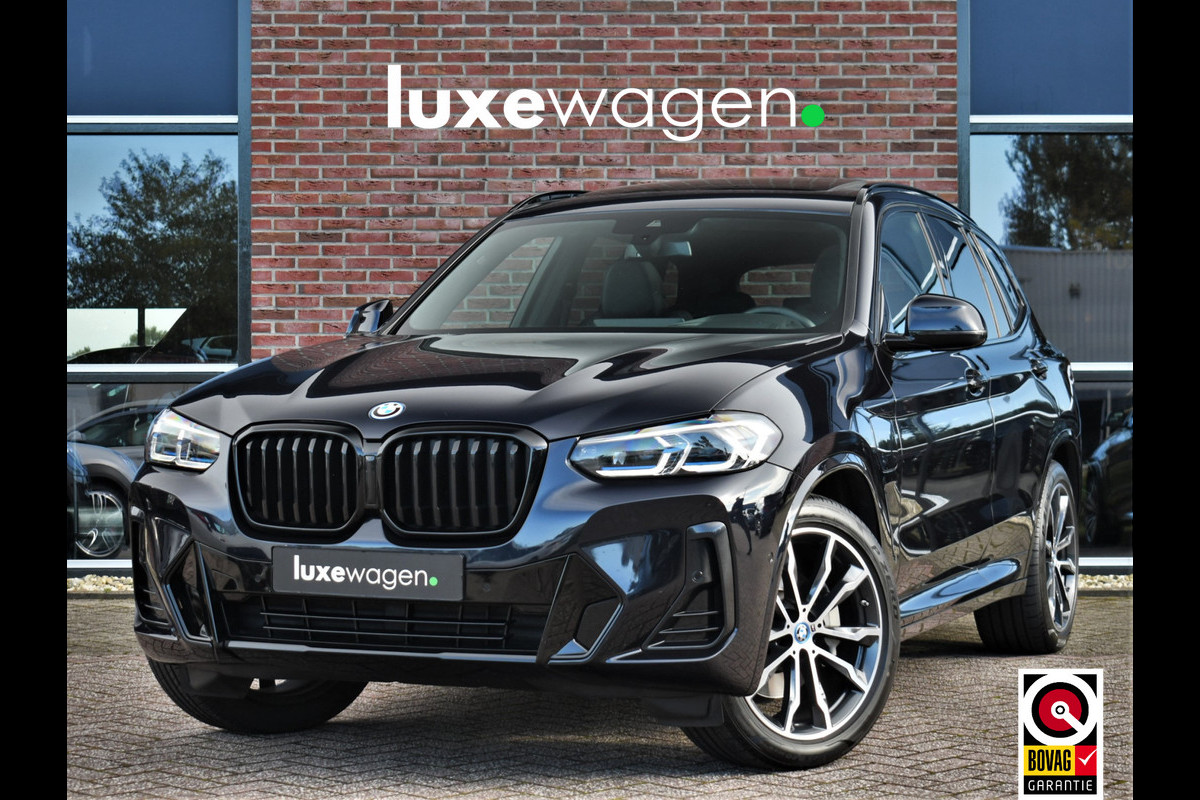 BMW X3 xDrive30e M-Sport Pano Trekh El-zetels HUD Laser 20inch