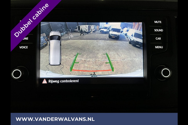 Volkswagen Crafter 2.0 TDI 141pk L3H3 L2H2 Dubbele Cabine Euro6 Airco | 6-Zits | 3000kg Trekhaak | Camera | Apple Carplay Android Auto, Cruisecontrol, Parkeersensoren