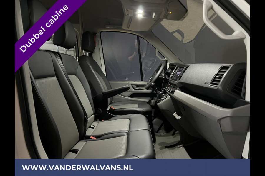 Volkswagen Crafter 2.0 TDI 141pk L3H3 L2H2 Dubbele Cabine Euro6 Airco | 6-Zits | 3000kg Trekhaak | Camera | Apple Carplay Android Auto, Cruisecontrol, Parkeersensoren