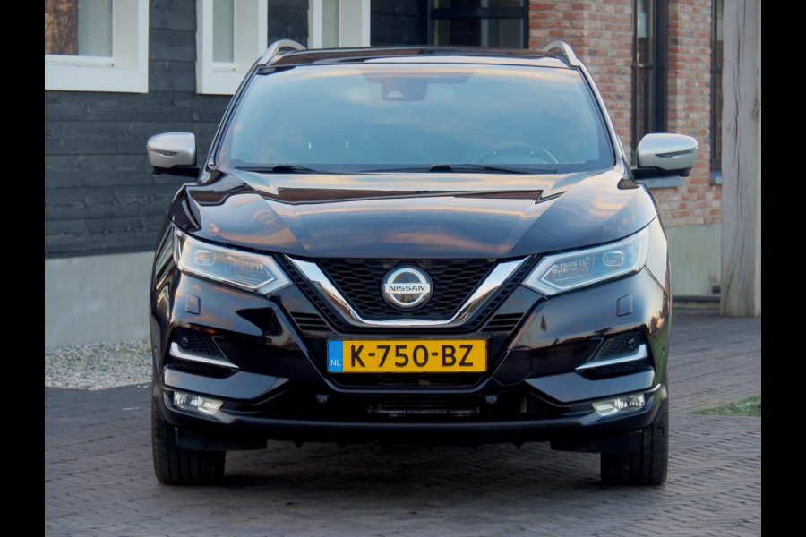 Nissan QASHQAI 1.2 Tekna+ Automaat | Rondomzicht Camera | Panoramadak | Stoelverwarming | Afn. Trekhaak | Full-map Navigatie