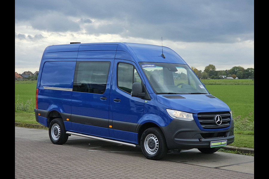 Mercedes-Benz Sprinter 316 2.2 CDI L2H2 DC EURO VI-D AC AUTOMAAT MBUX CRUISE DUBBELE CABINE TREKHAAK 3500 KG