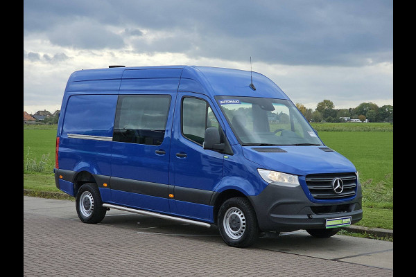 Mercedes-Benz Sprinter 316 2.2 CDI L2H2 DC EURO VI-D AC AUTOMAAT MBUX CRUISE DUBBELE CABINE TREKHAAK 3500 KG