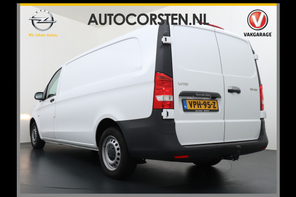 Mercedes-Benz Vito 116 CDI 164PK L3 Navi Camera Trekhaak ParkeerSensoren-A+Voor CruiseControle Zijschuifdeur rechts Elektr.Verwarmde-buitenspiegels Audio-40 Facelift type 2.000kg trekvermogen, aanhanger-assistent ! 164pk (380Nm bij 1200trpm!!)EURO 6d Bluetec Gen 3 Blue Efficiency