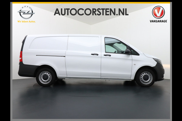 Mercedes-Benz Vito 116 CDI 164PK L3 Navi Camera Trekhaak ParkeerSensoren-A+Voor CruiseControle Zijschuifdeur rechts Elektr.Verwarmde-buitenspiegels Audio-40 Facelift type 2.000kg trekvermogen, aanhanger-assistent ! 164pk (380Nm bij 1200trpm!!)EURO 6d Bluetec Gen 3 Blue Efficiency