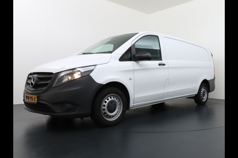 Mercedes-Benz Vito 116 CDI 164PK L3 Navi Camera Trekhaak ParkeerSensoren-A+Voor CruiseControle Zijschuifdeur rechts Elektr.Verwarmde-buitenspiegels Audio-40 Facelift type 2.000kg trekvermogen, aanhanger-assistent ! 164pk (380Nm bij 1200trpm!!)EURO 6d Bluetec Gen 3 Blue Efficiency