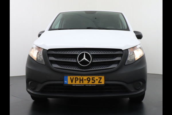 Mercedes-Benz Vito 116 CDI 164PK L3 Navi Camera Trekhaak ParkeerSensoren-A+Voor CruiseControle Zijschuifdeur rechts Elektr.Verwarmde-buitenspiegels Audio-40 Facelift type 2.000kg trekvermogen, aanhanger-assistent ! 164pk (380Nm bij 1200trpm!!)EURO 6d Bluetec Gen 3 Blue Efficiency