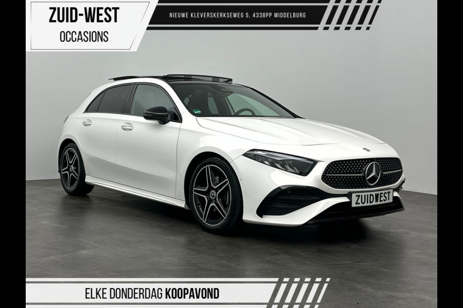 Mercedes-Benz A-Klasse 180 AMG Pano Sfeer Keyless Camera BTW