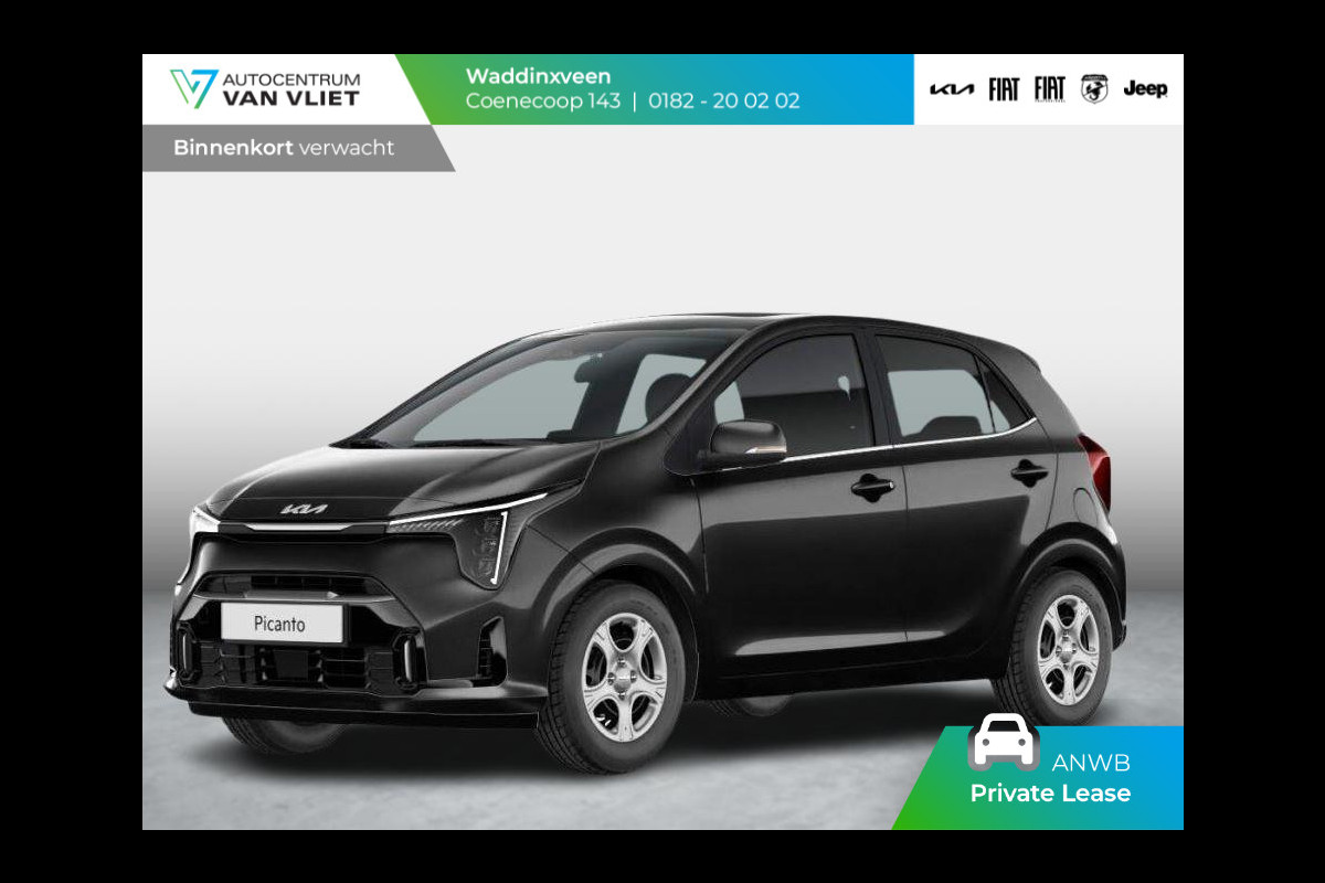 Kia Picanto 1.0 DPI DynamicLine | MY25 | Navi | Airco | Cruise | Camera | Apple Carplay | ANWB Private lease actie € 258,-