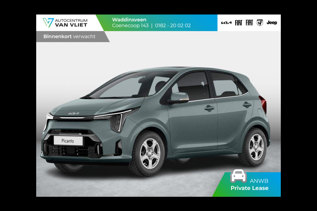 Kia Picanto 1.0 DPI DynamicLine | MY25 | Navi | Airco | Cruise | Camera | Apple Carplay | ANWB Private lease actie € 258,-