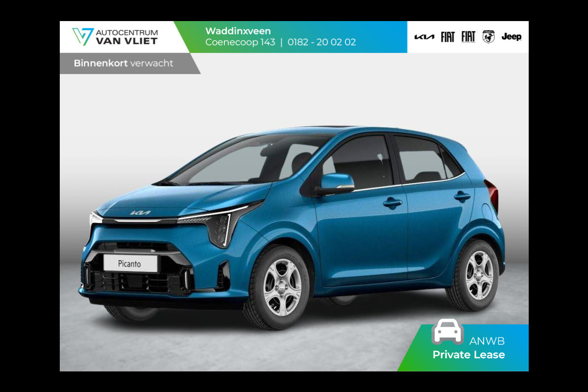 Kia Picanto 1.0 DPI DynamicLine | MY25 | Navi | Airco | Cruise | Camera | Apple Carplay | ANWB Private lease actie € 258,-