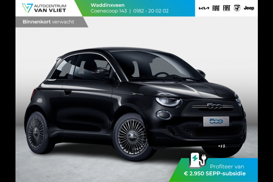 Fiat 500 Urban 42 kWh | Clima | Cruise | Apple Carplay | Camera | Stoelverwarming | 16" | Sepp € 2.950,-