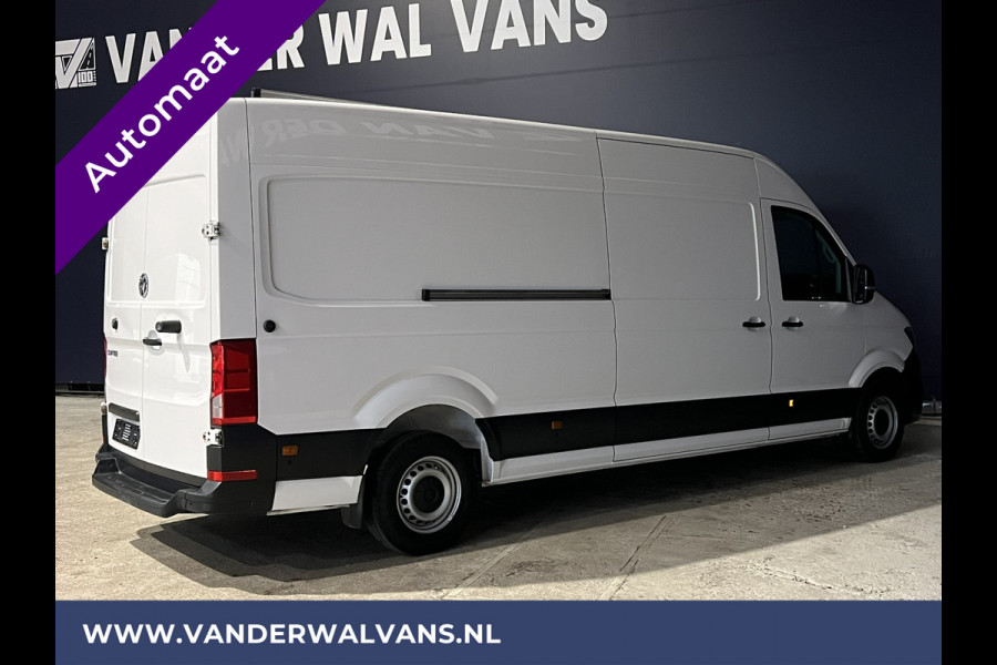 Volkswagen Crafter 2.0 TDI Automaat L4H3 L3H2 Euro6 Airco | Navigatie | Cruisecontrol | Camera apple carplay, android auto, parkeersensoren, bijrijdersbank, 270 gr. achterdeuren