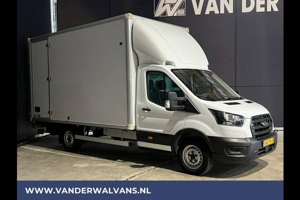 Ford Transit 2.0 TDCI 130pk Bakwagen 232cm Hoog Laadklep Zijdeur 920kg laadvermogen Euro6 Airco | LAT om LAT betimmering, bijrijdersbank