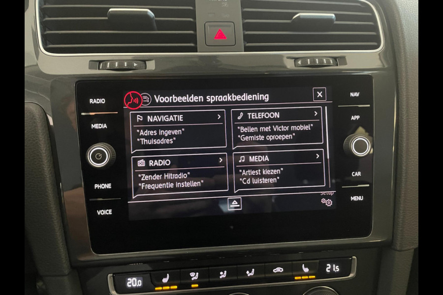 Volkswagen Golf 1.5 TSI Comfortline Business AIRCO CLIMA NAVI CRUISE BLUEOOTH APPLE CARPLAY STOELVERW VELGEN PDC ZEER NETTE AUTO