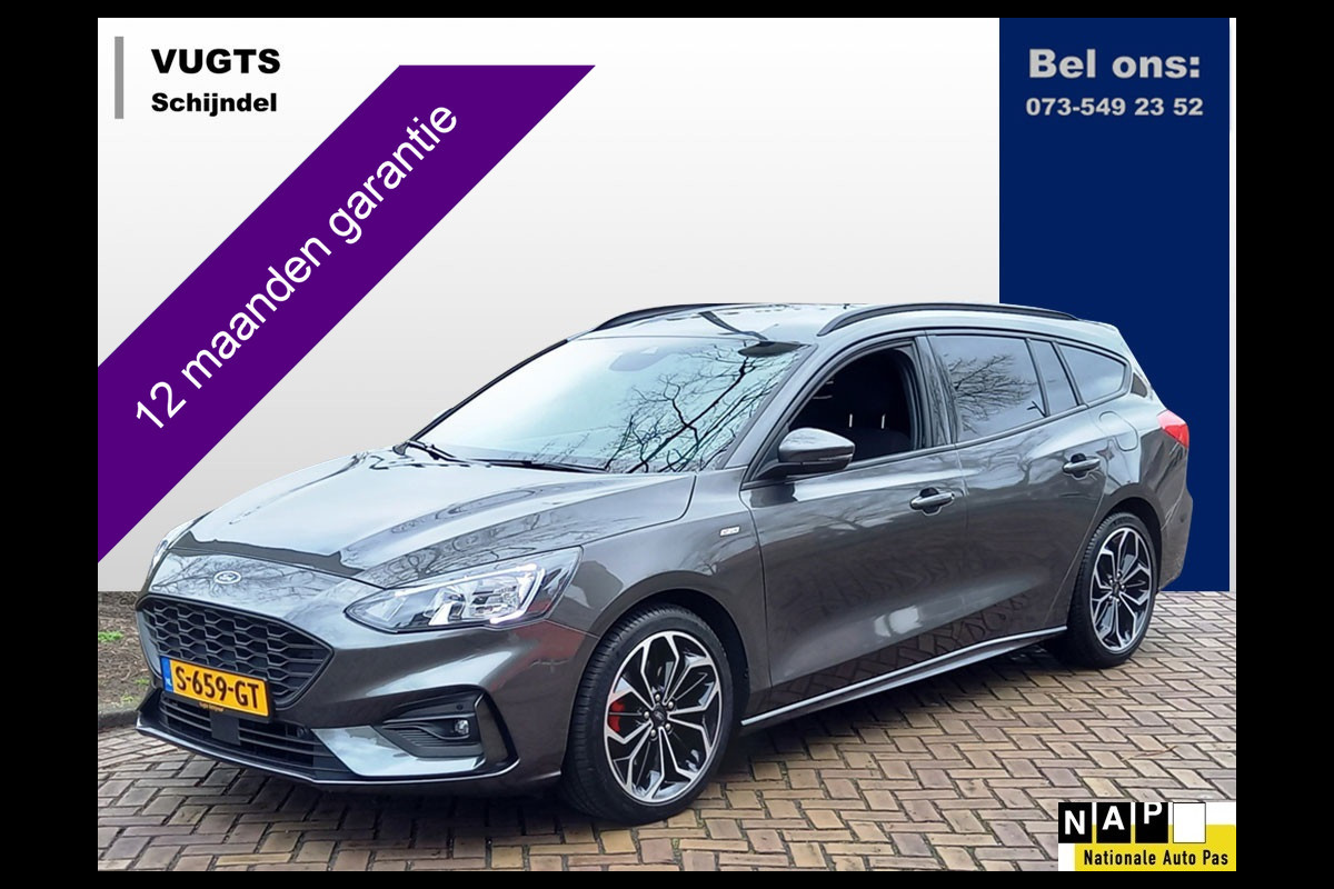 Ford FOCUS Wagon 1.5 EcoBoost 150-pk Automaat ST Line X 1500 kg geremd aanhangwagen gewicht