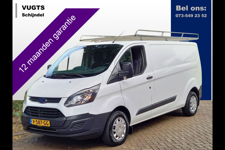 Ford Transit Custom 290 2.0 TDCi 105-pk L2H1 Cool Edition Inclusief RVS imperiaal met opsteekrol en wind geleider.