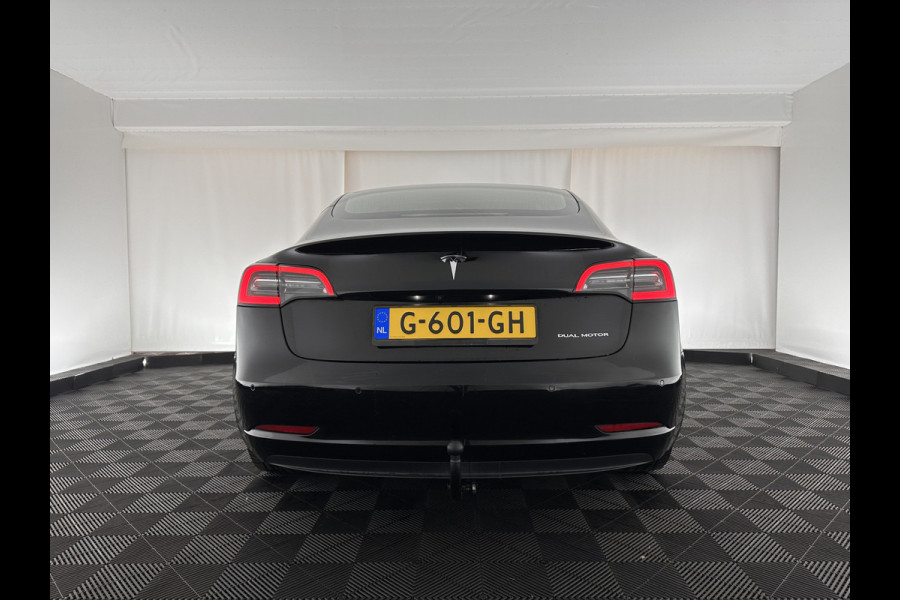 Tesla Model 3 Long Range AWD 75 kWh [ 3-Fase ] (INCL-BTW) Aut. *PANO | AUTO-PILOT | NAPPA-LEATHER | KEYLESS | FULL-LED | MEMORY-PACK | SURROUND-VIEW | DAB | APP-CONNECT | DIGI-COCKPIT | LANE-ASSIST | COMFORT-SEATS | TOWBAR | 19"ALU*