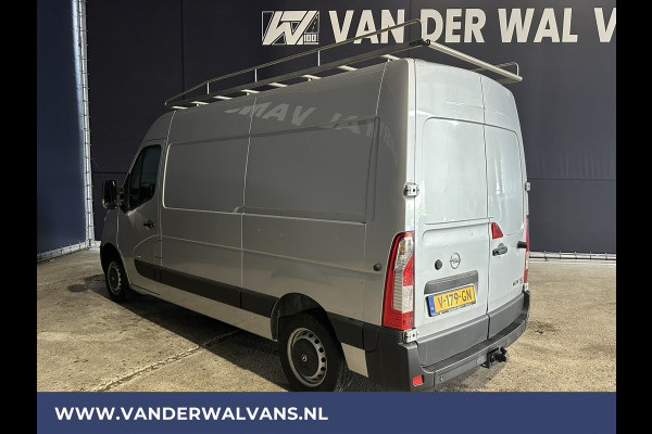 Opel Movano 2.3 CDTI 131pk L2H2 Euro6 Airco | Imperiaal | Navigatie | 2500kg Trekhaak | Cruisecontrol 270gr achterdeuren, Bijrijdersbank, Bluetooth-telefoonvoorbereiding